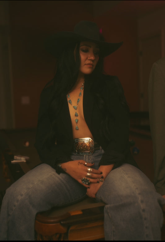 Kingman Turquoise lariat