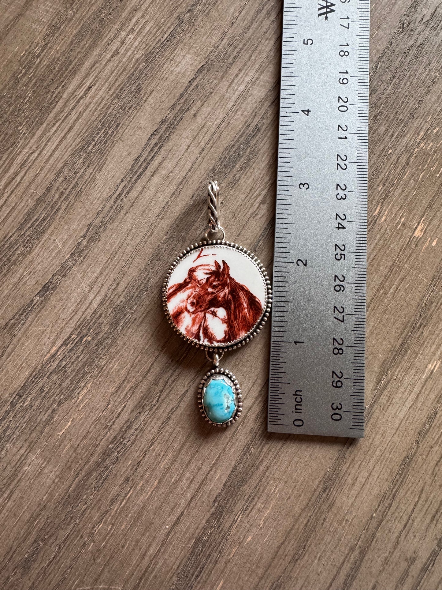 Blue Sky Ride pendant