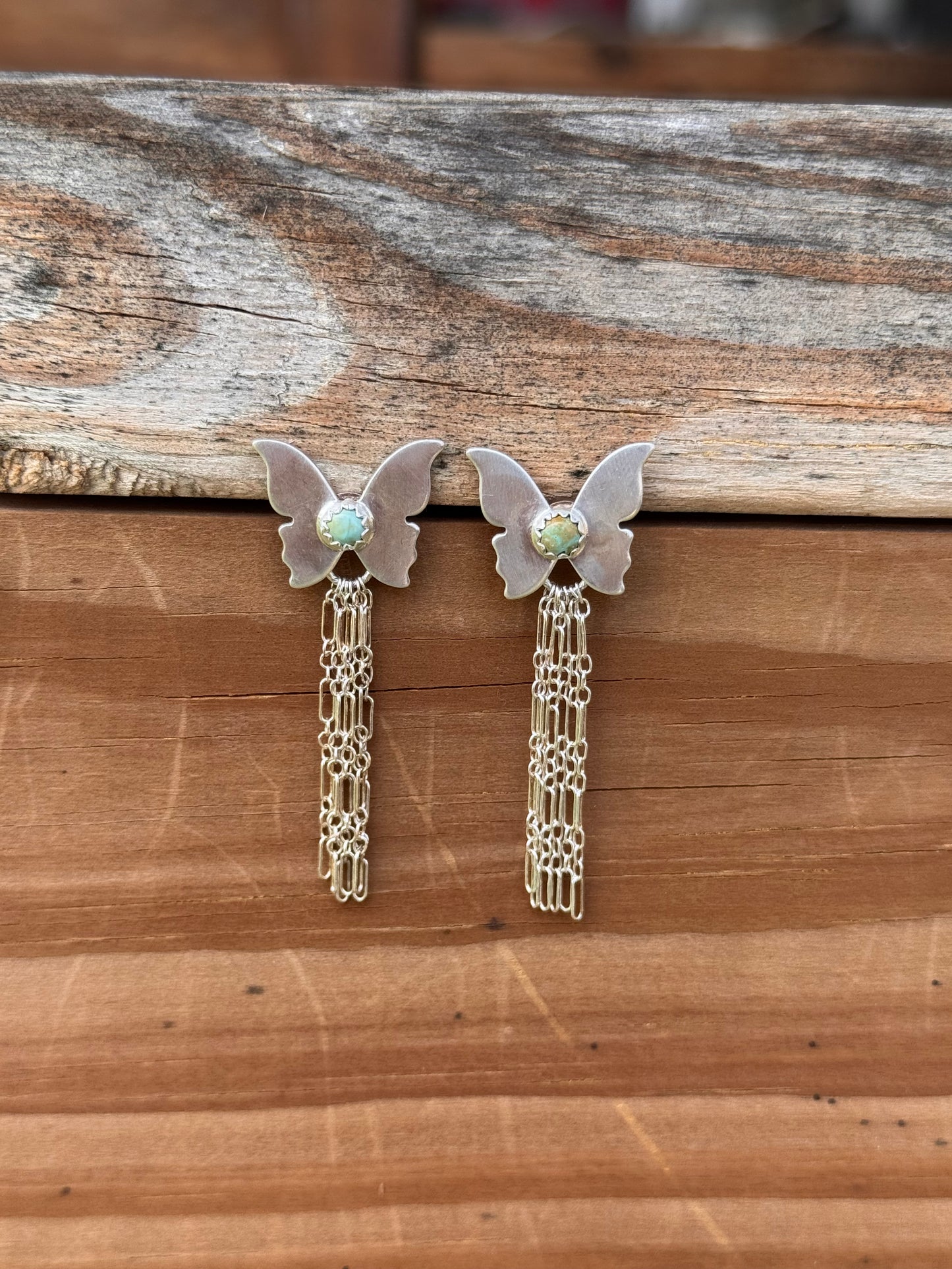 Turquoise Butterfly Chain