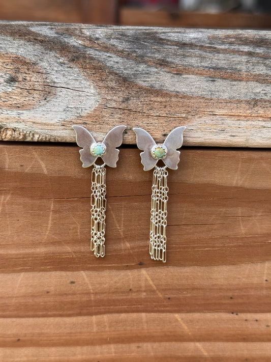 Turquoise Butterfly Chain